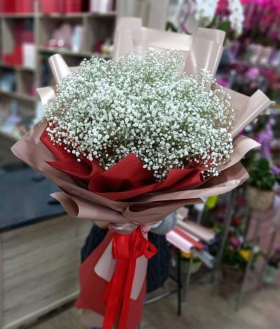 Букет цветов из: Гипсофила в Усть-Кан