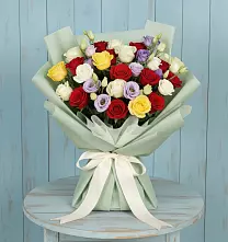 Букет цветов из:  Розы в Усть-Кан