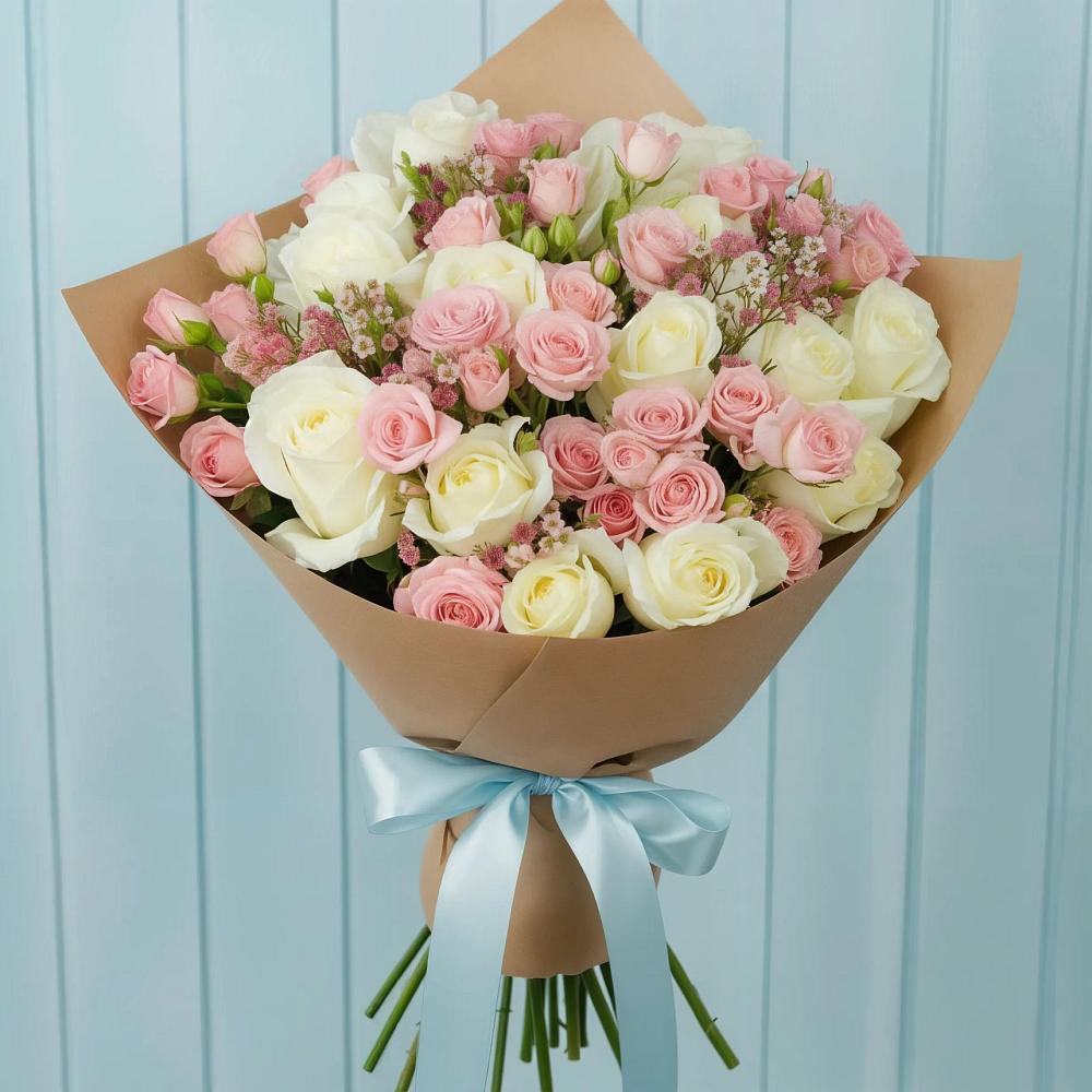 Букет цветов из: Розы в Усть-Кан
