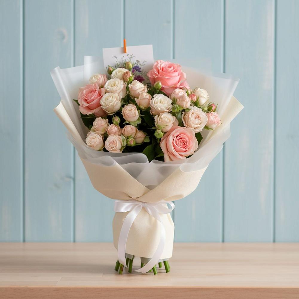 Букет цветов из: Розы в Усть-Кан