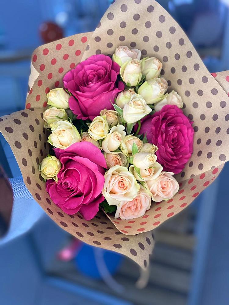 Букет цветов из: Розы в Усть-Кан