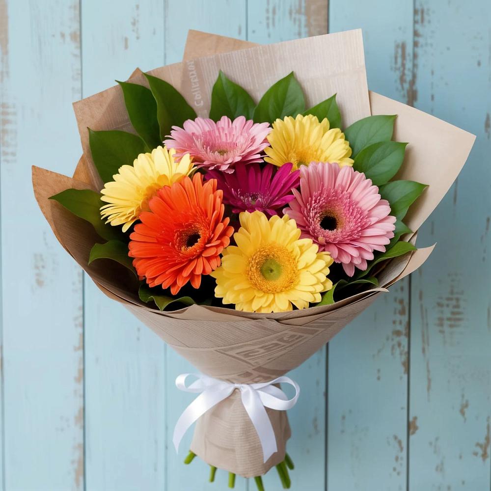 Букет цветов из: Герберы в Усть-Кан