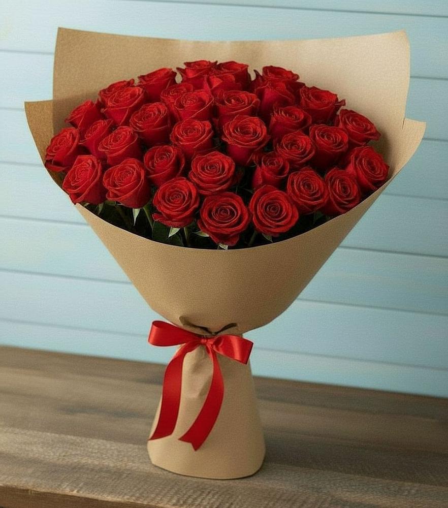 Букет Красные розы Милано в Усть-Кан