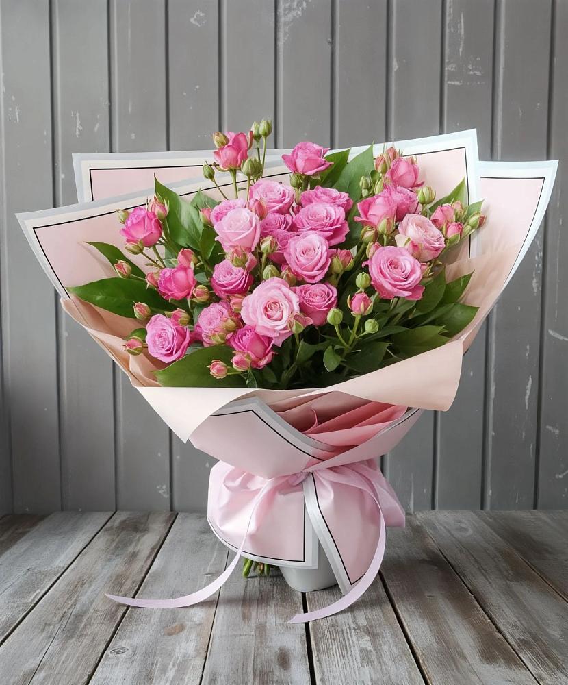 Букет Розовый кустик в Усть-Кан