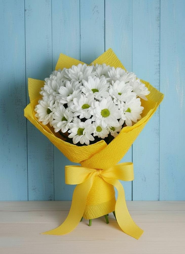 Букет цветов из: Хризантемы в Усть-Кан