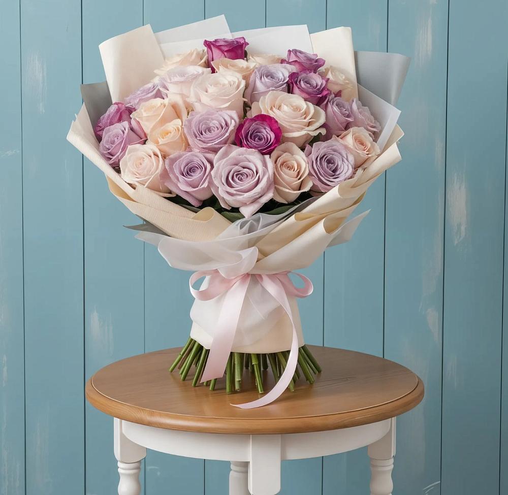 Букет цветов из: Розы в Усть-Кан