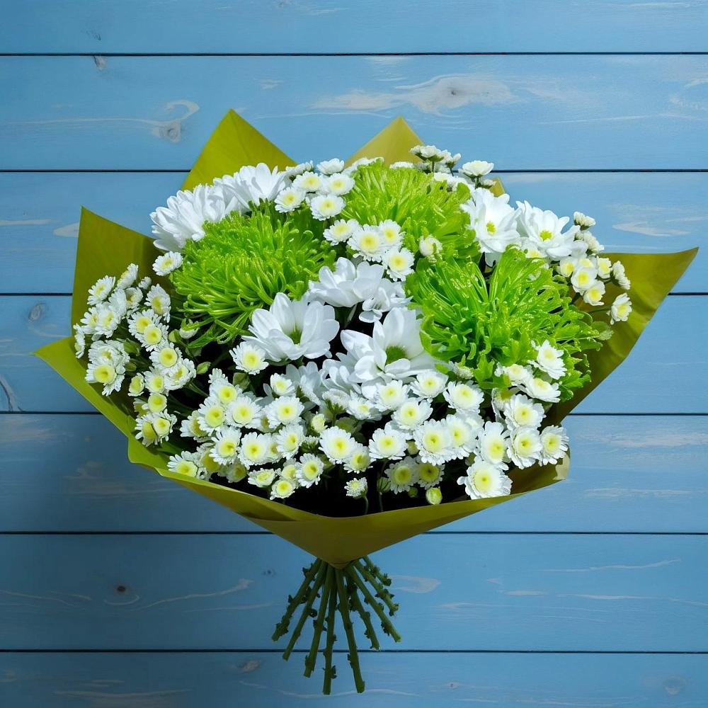 Букет цветов из: Хризантемы в Усть-Кан