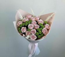 Букет цветов из:  Розы и Хризантемы в Усть-Кан