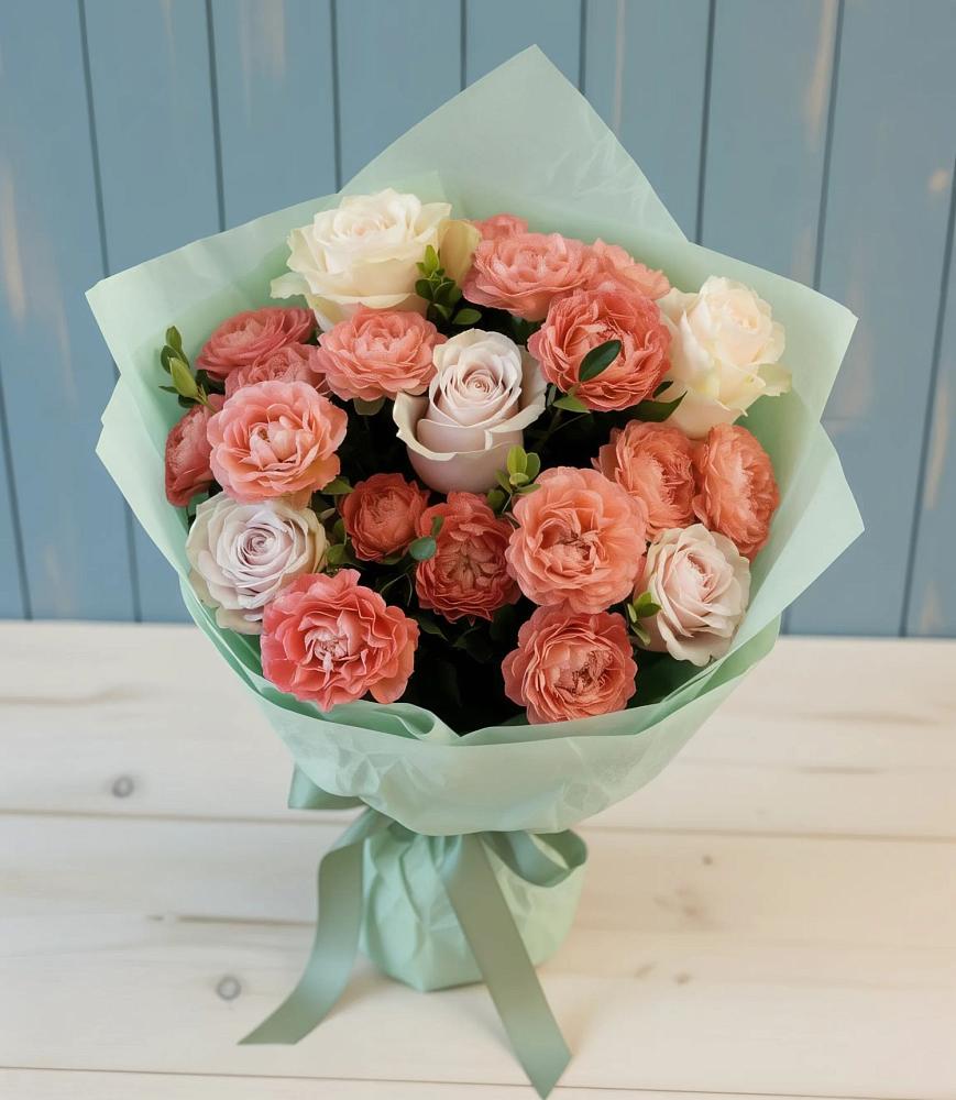 Букет цветов из: Розы в Усть-Кан