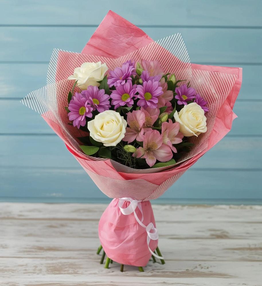 Букет цветов из: Герберы в Усть-Кан